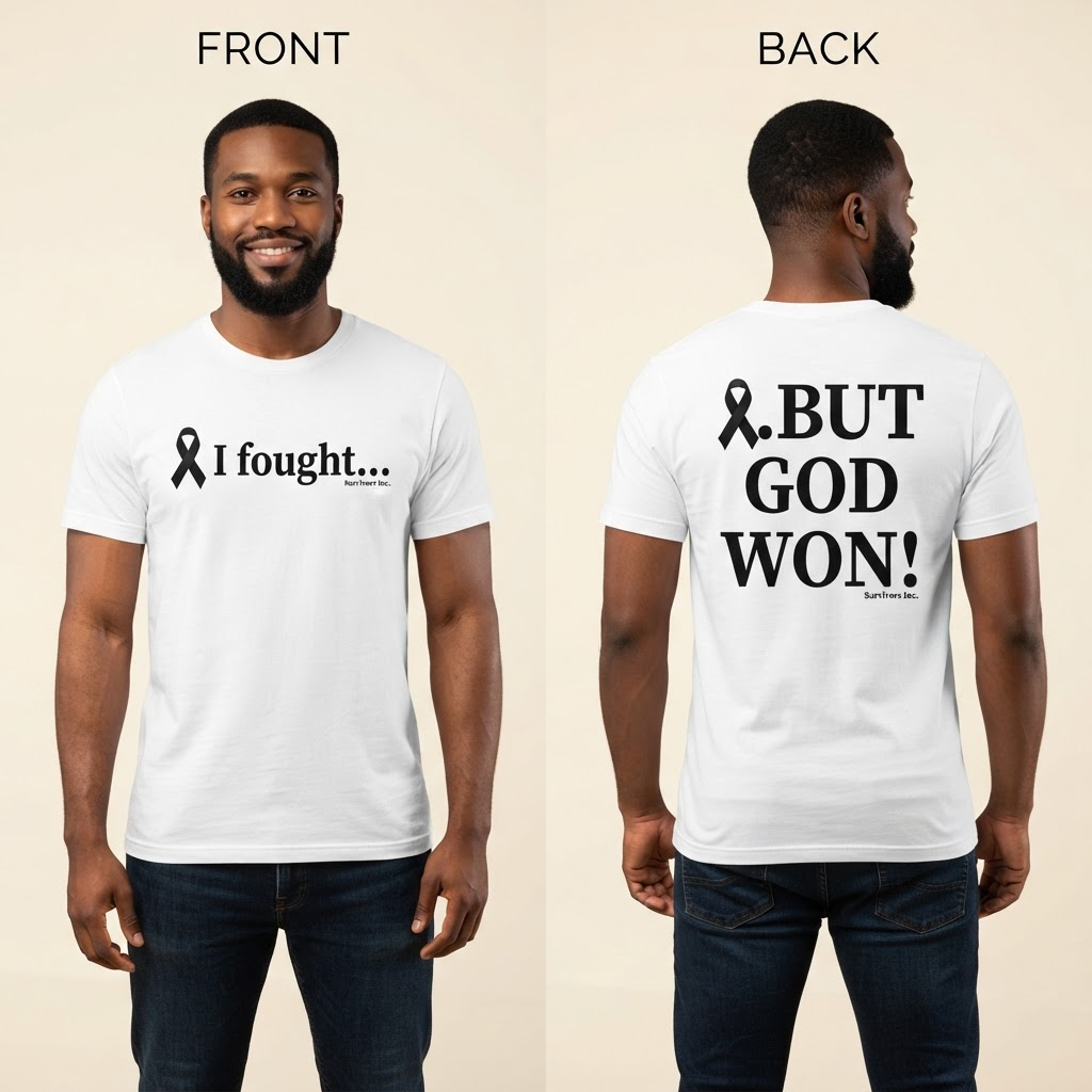 I Fought… / …But God Won! Tee