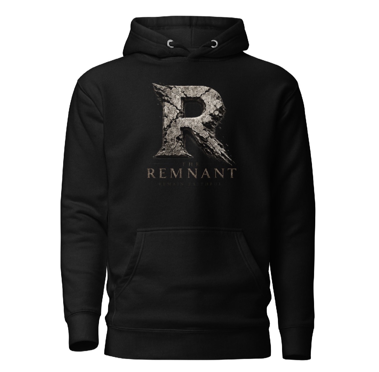 The Remnant Hoodie — Black